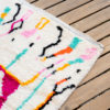 Tapis multicolore Marmoucha fabrication berbère