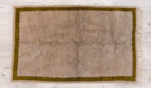 Tapis en laine artisanal Marmoucha