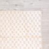 Marmoucha tapis laine damier artisanal
