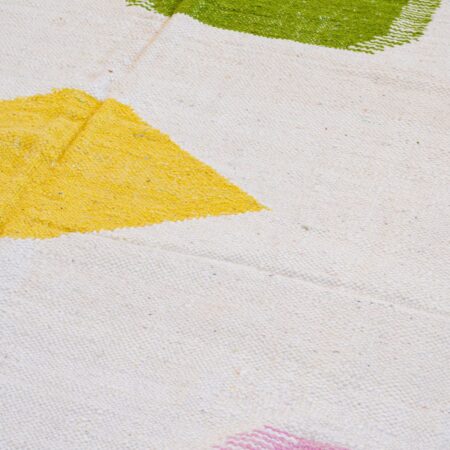 Détail motif tapis coloré Marmoucha