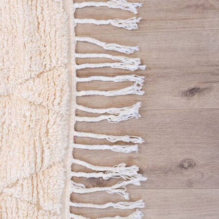 Tapis berbère tissé à la main sable Marmoucha