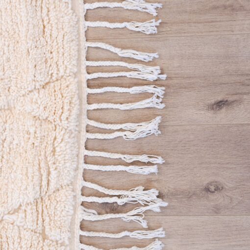 Tapis berbère tissé à la main sable Marmoucha